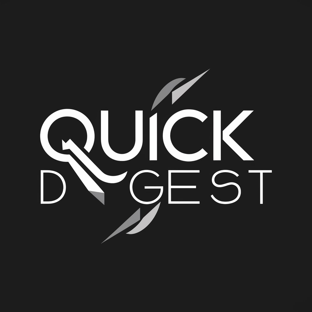 Quick Digest in GPT Store