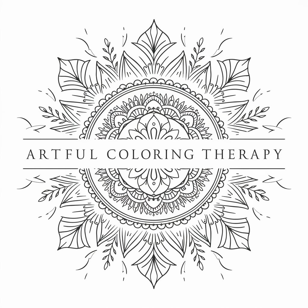 Artful Colouring Therapy in GPT Store