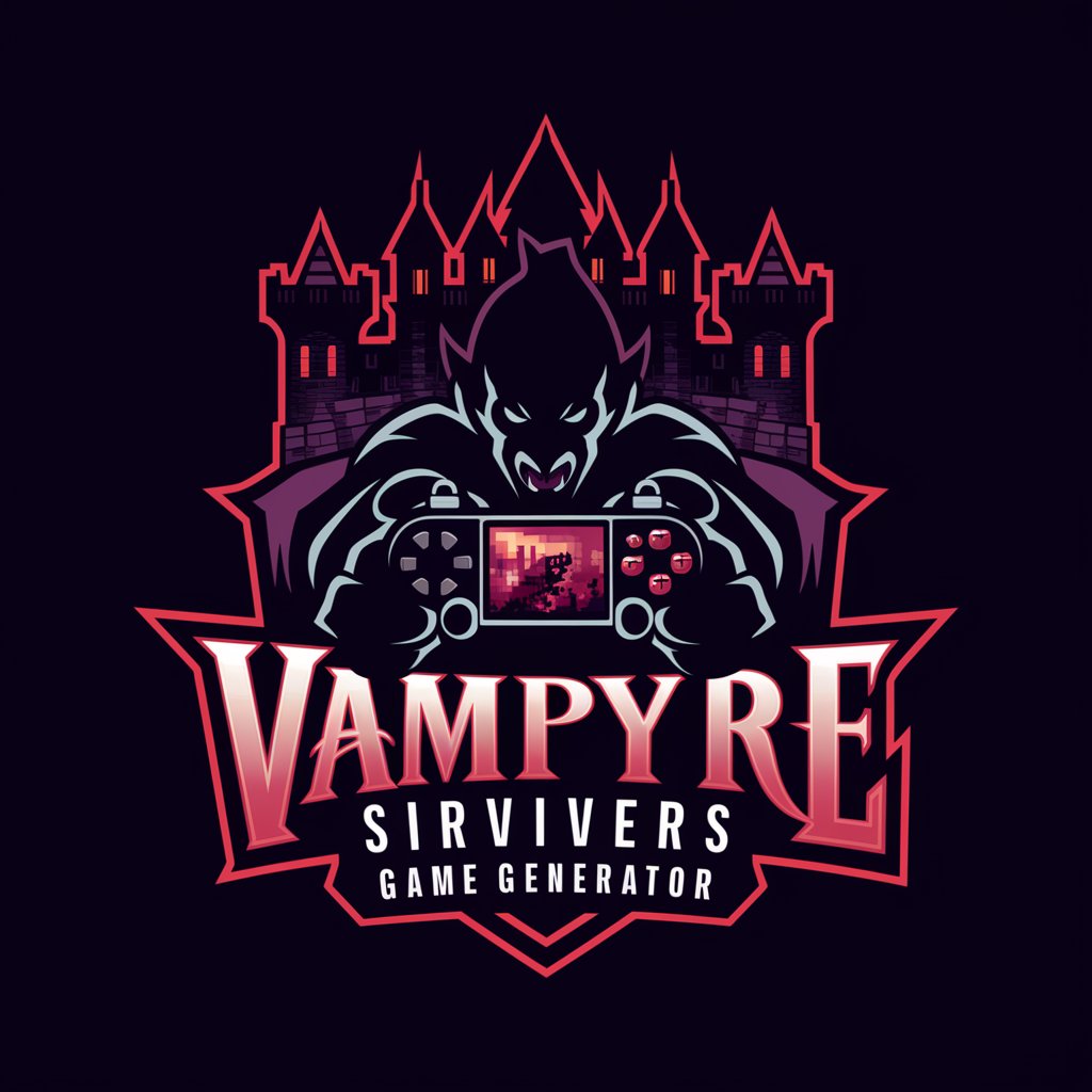 Vampire Survivers Game Generator in Python in GPT Store