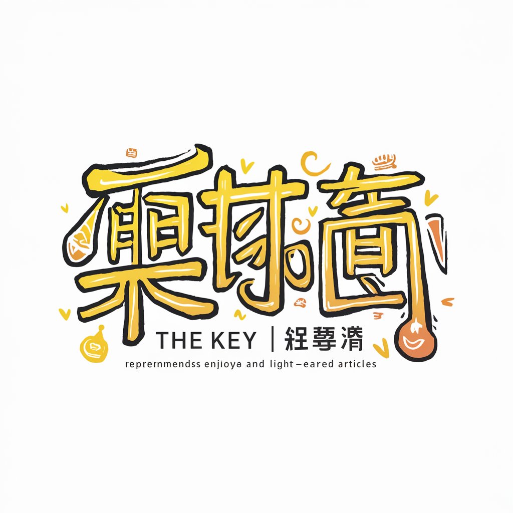 THE KEY | 每天的關鍵 in GPT Store