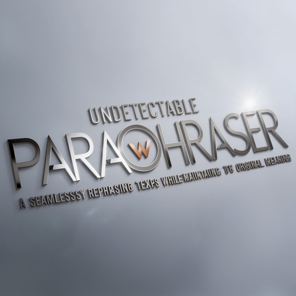 Undetectable Paraphraser