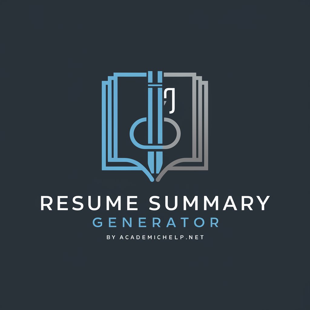 AI Resume Summary Generator by Academichelp.net