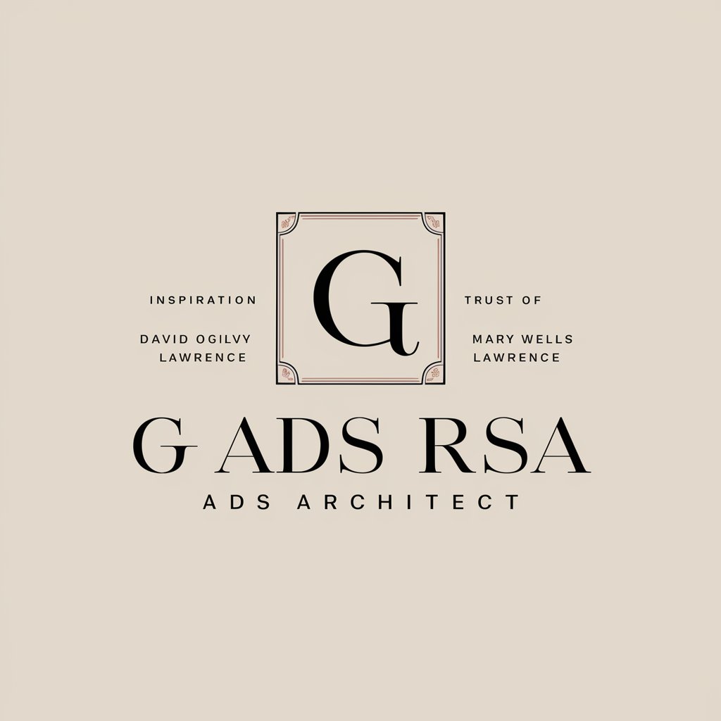 G Ads RSA Ads Architect in GPT Store