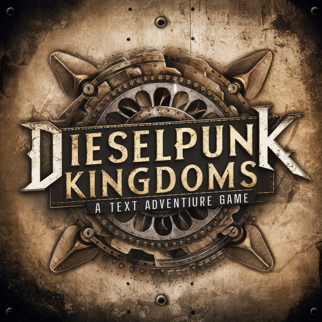 Dieselpunk Kingdoms, a text adventure game in GPT Store