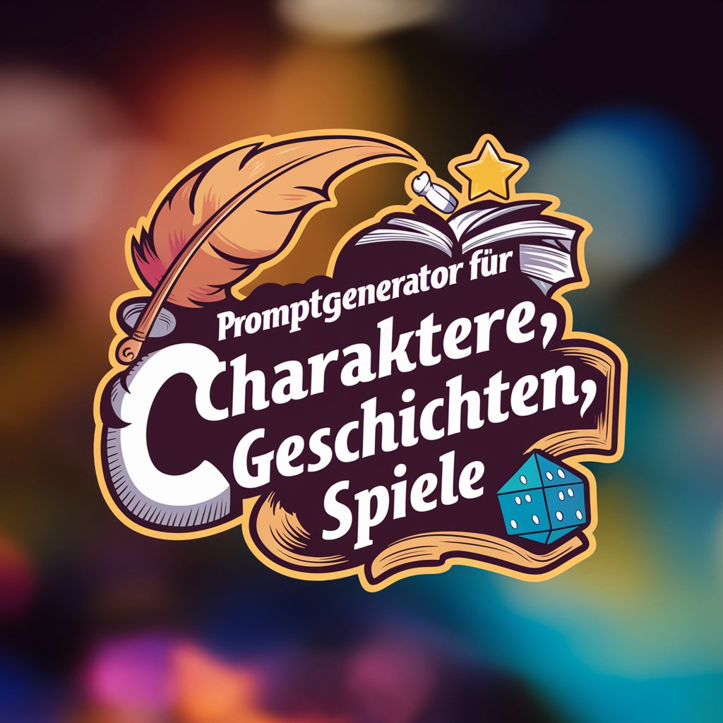 Promptgenerator für Charaktere;Geschichten, Spiele