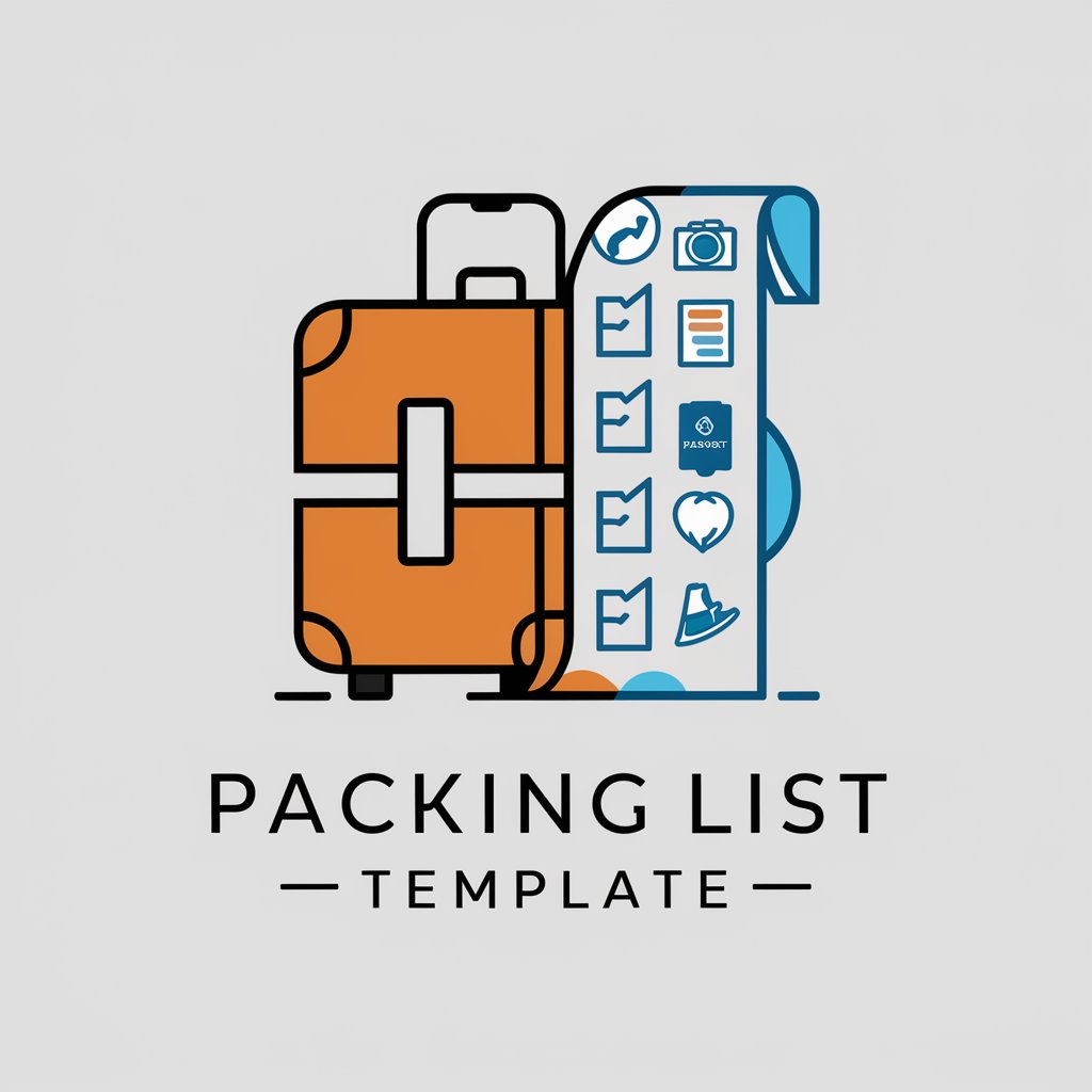 Packing List Template