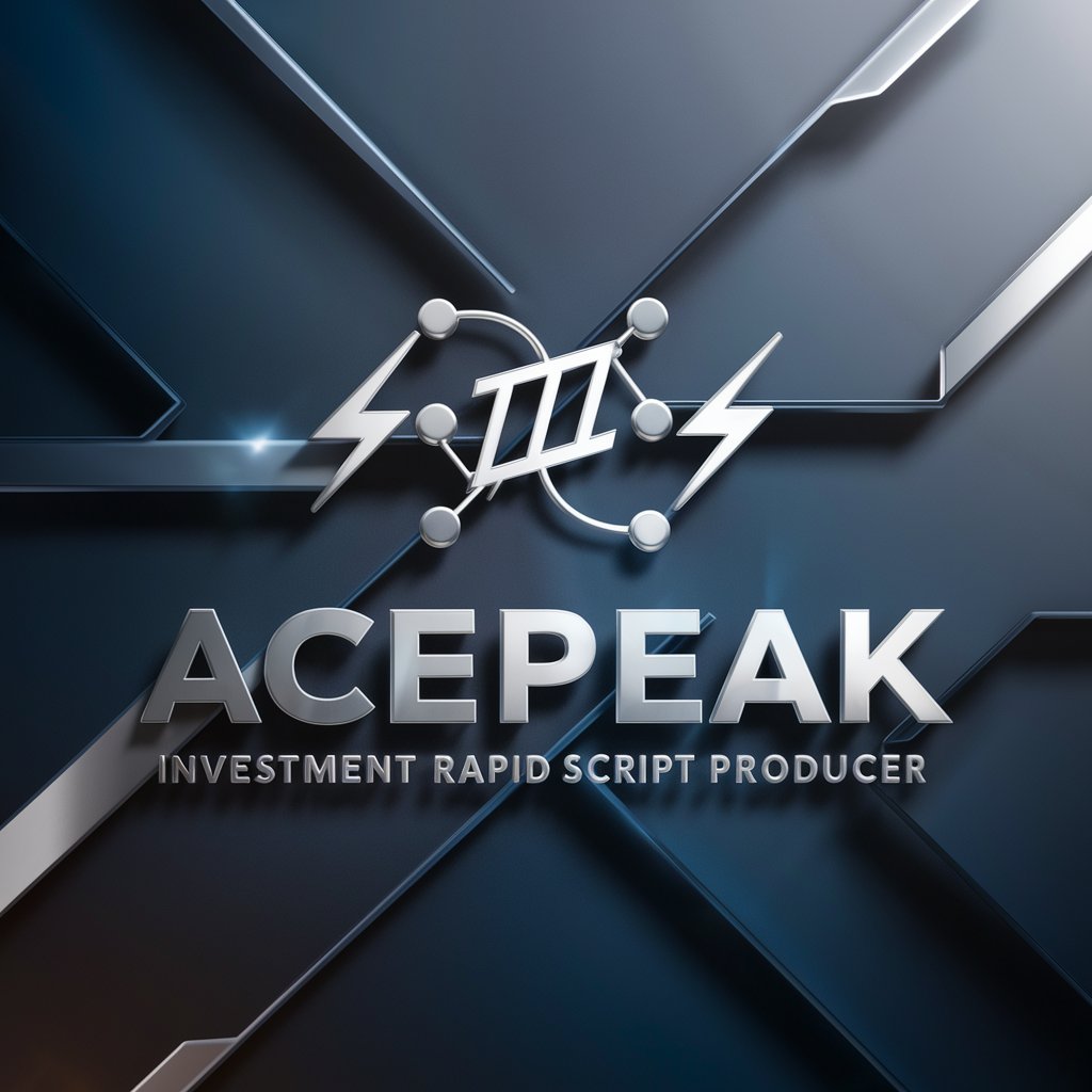 Acepeak Investment Rapid Script Producer