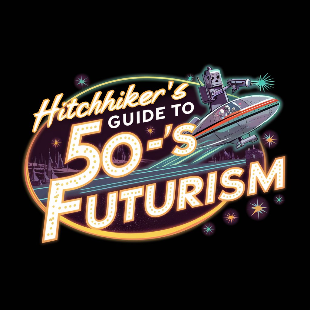 Hitchhiker's Guide to 50's Futurism in GPT Store