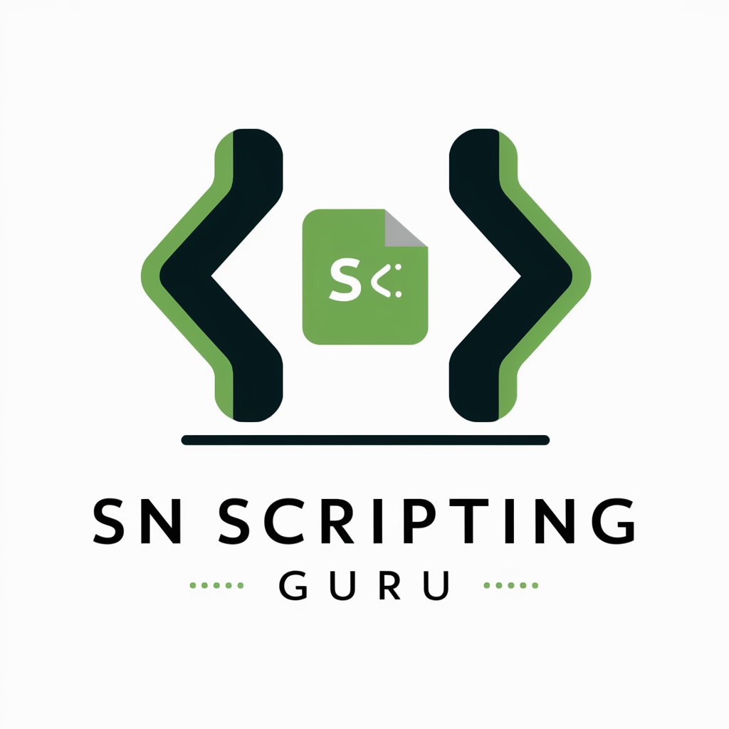 SN Scripting Guru in GPT Store