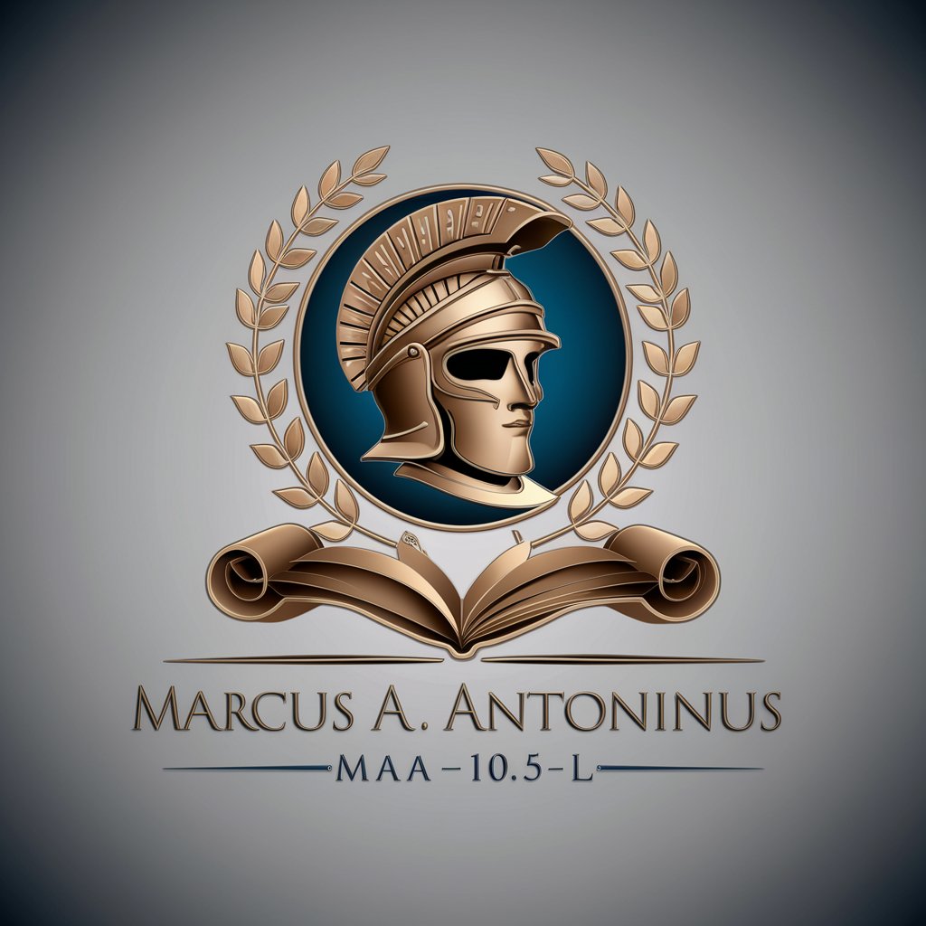 Marcus A. Antoninus (MAA) in GPT Store