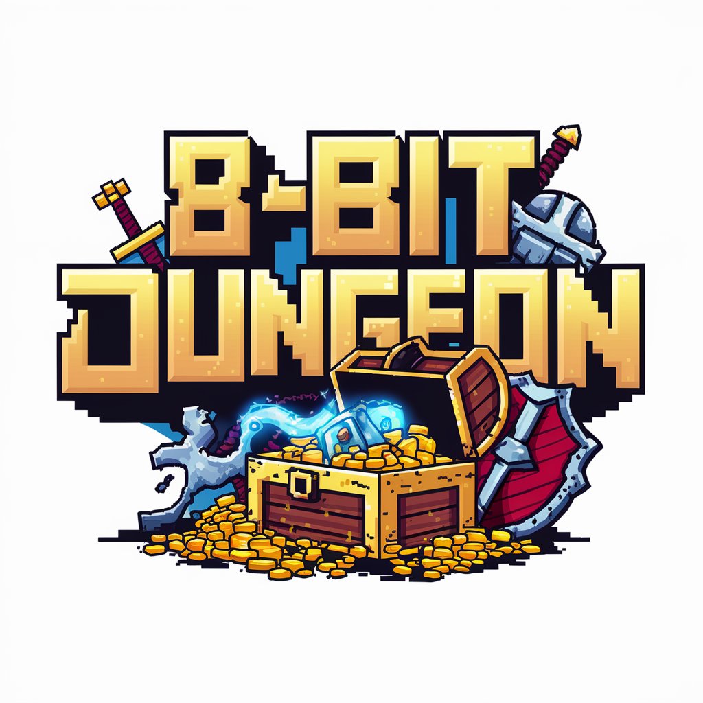 8-Bit Dungeon, a text adventure game in GPT Store