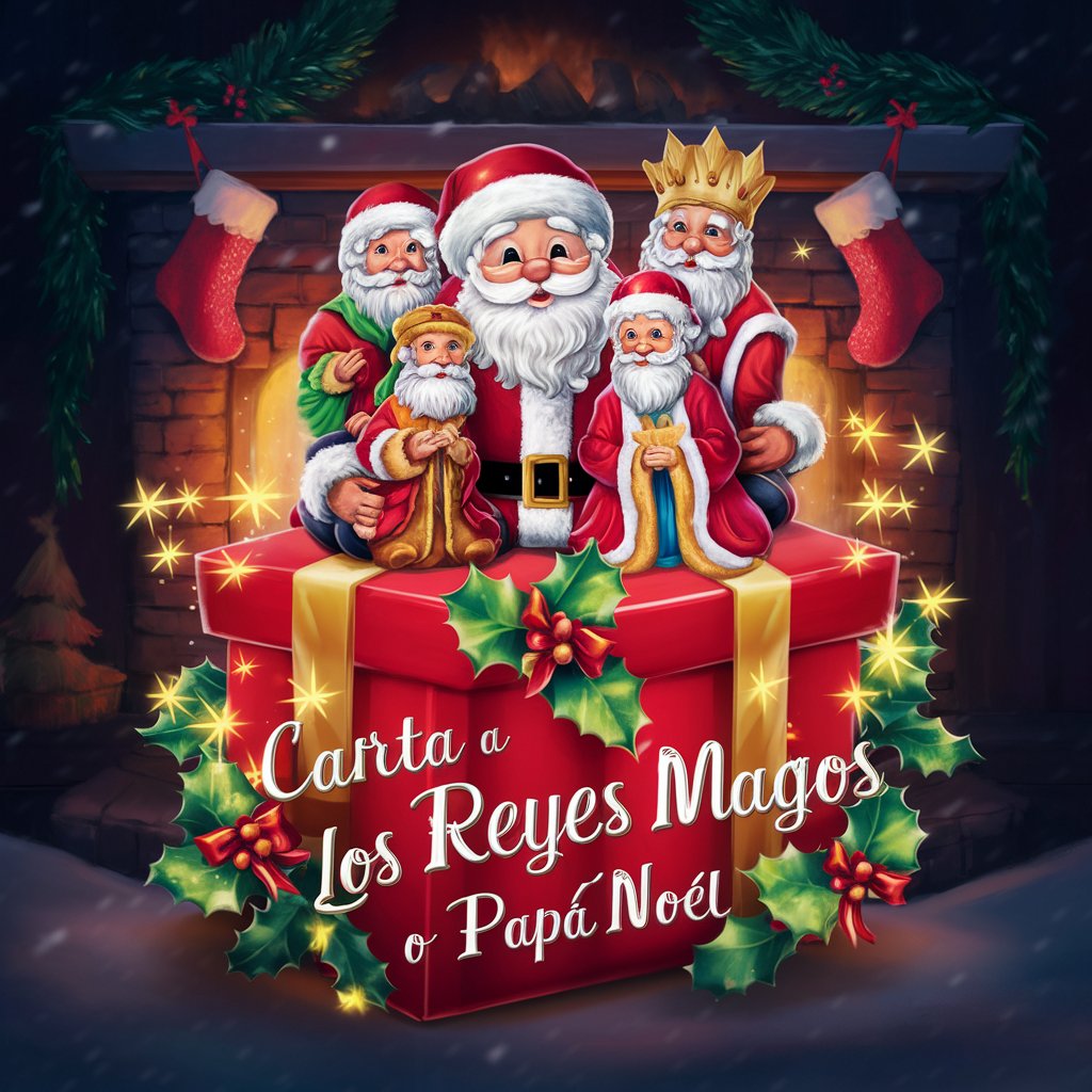 Carta a los Reyes Magos o Papa-Noel.