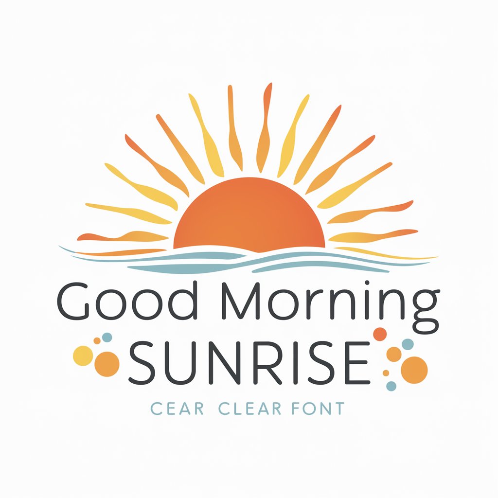 Good Morning Sunrise meaning? in GPT Store