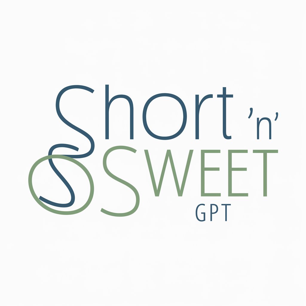 Short 'n' Sweet in GPT Store