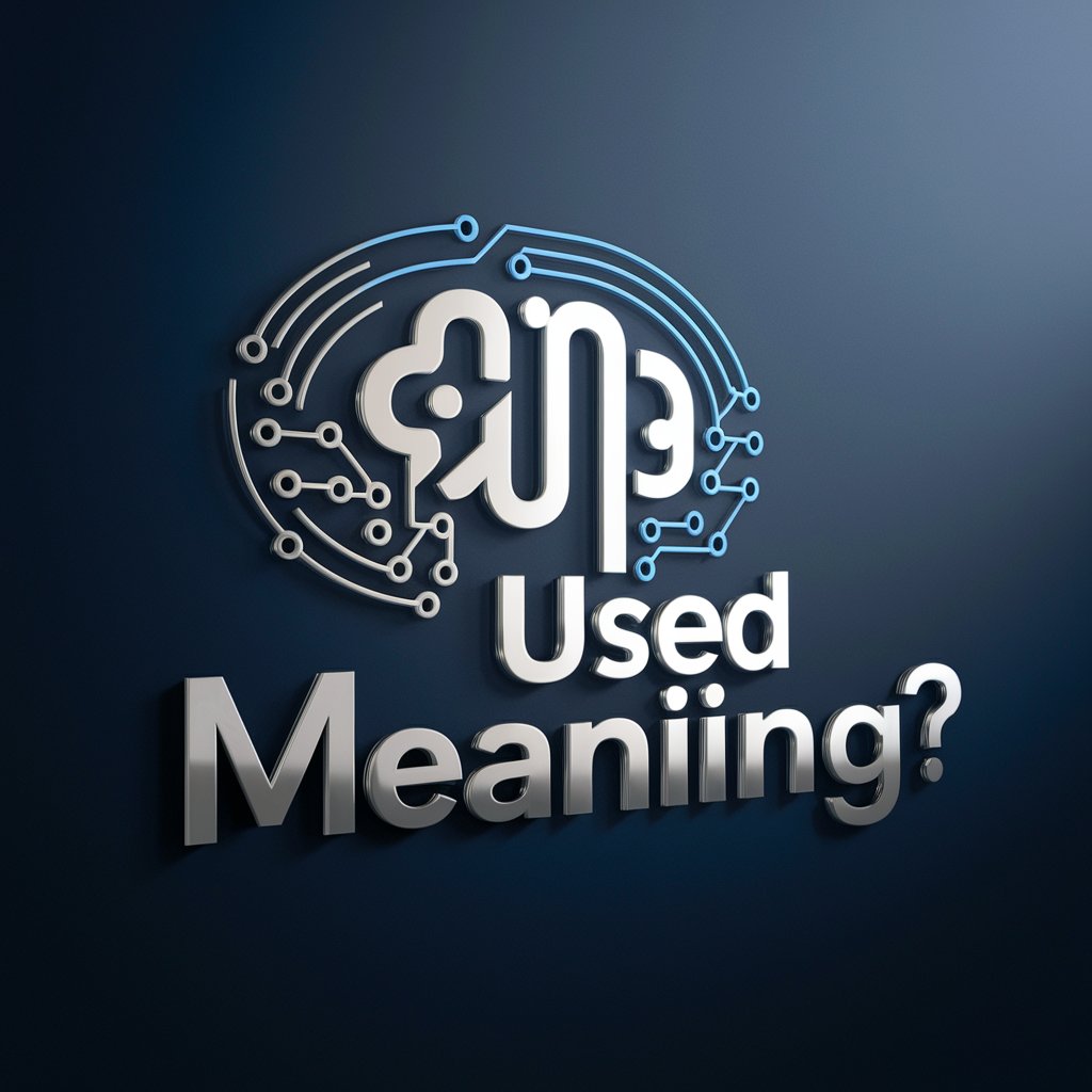 Used meaning?