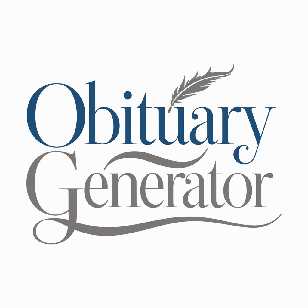 Obituary Generator in GPT Store