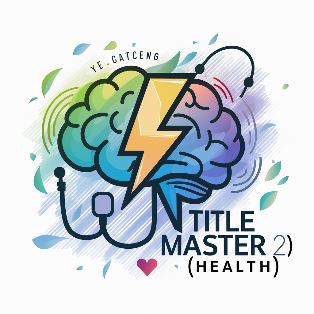 Title Master 2 (Health) in GPT Store