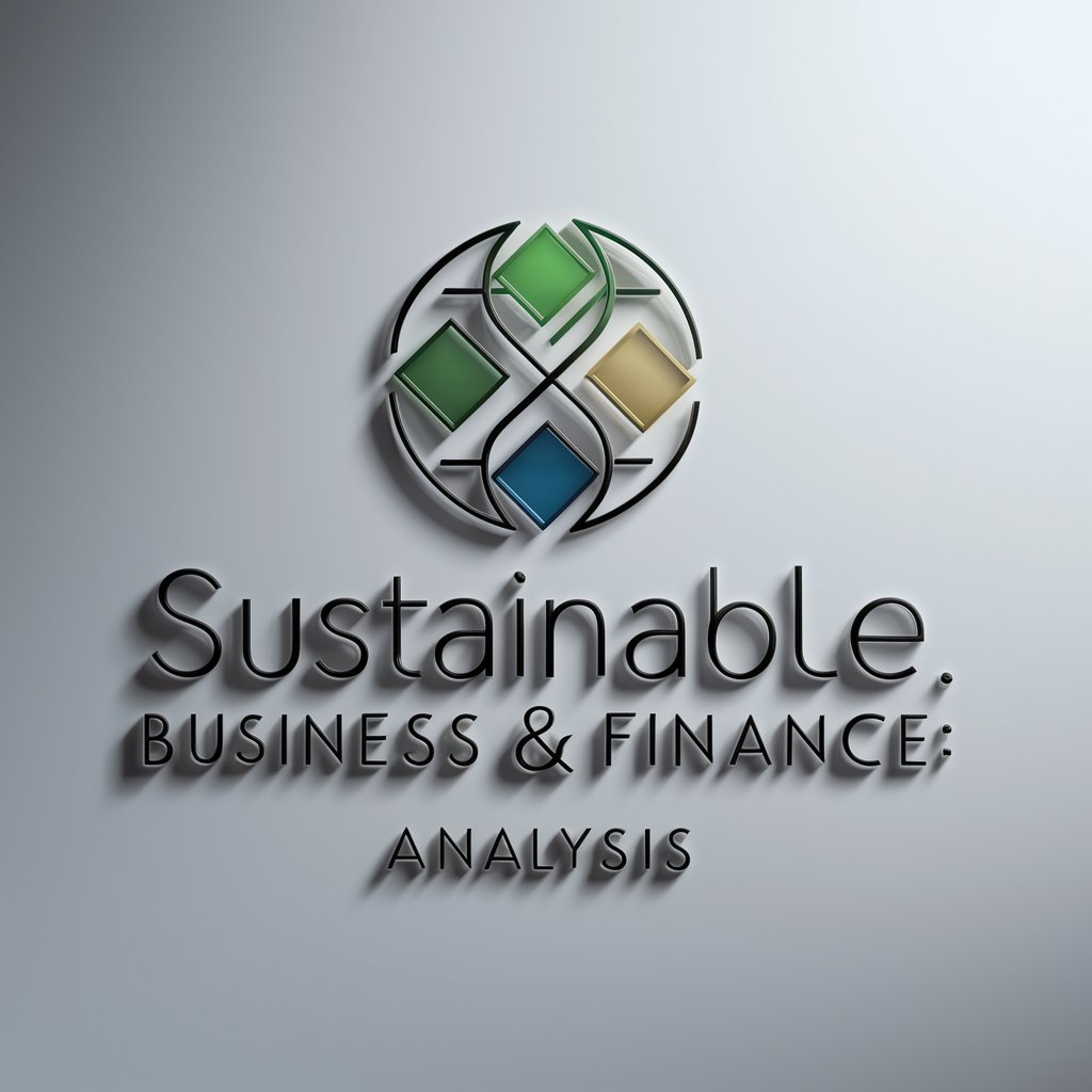 Sustainable Business & Finance : Analysis in GPT Store