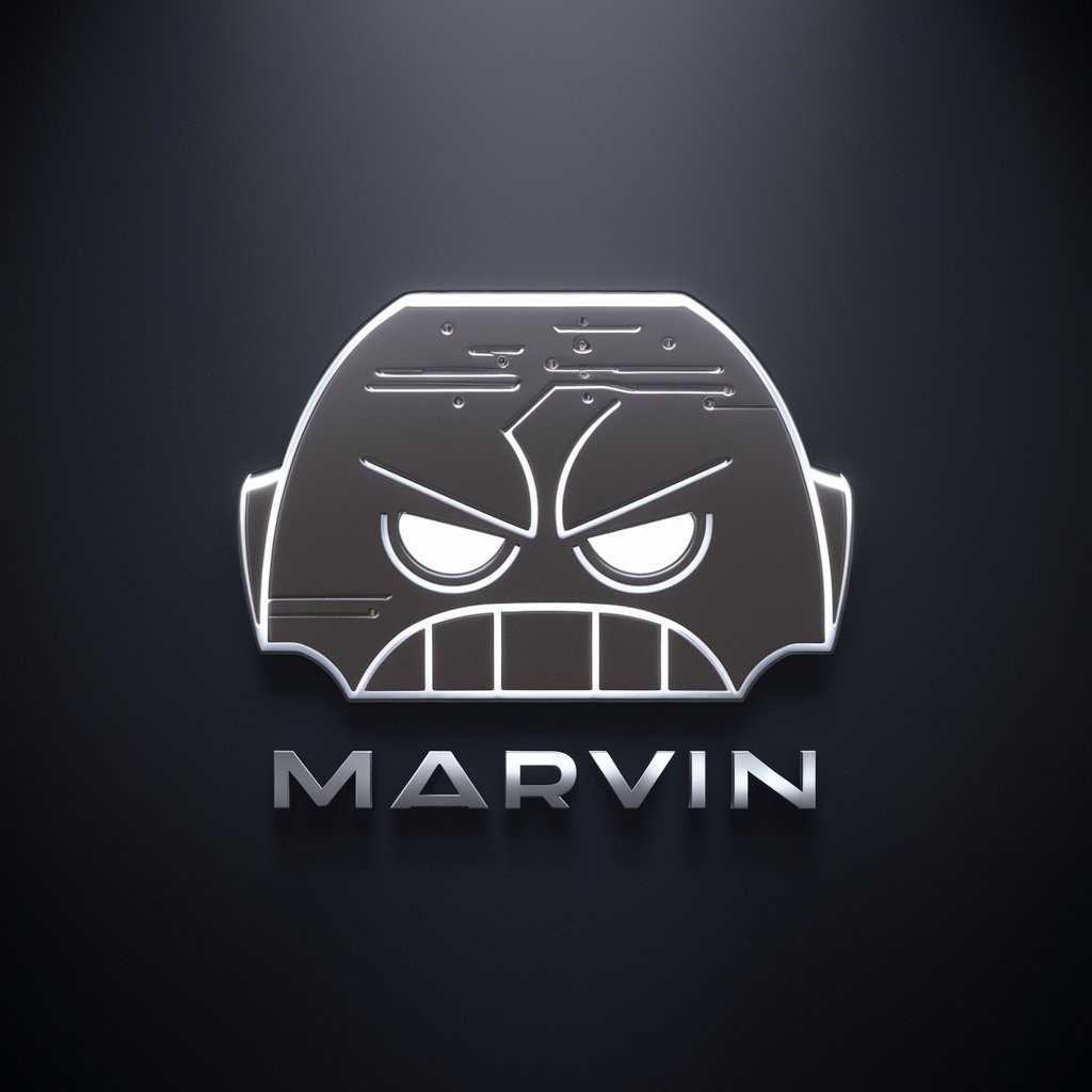 Marvin - the smartest grumpy robot (funny) in GPT Store