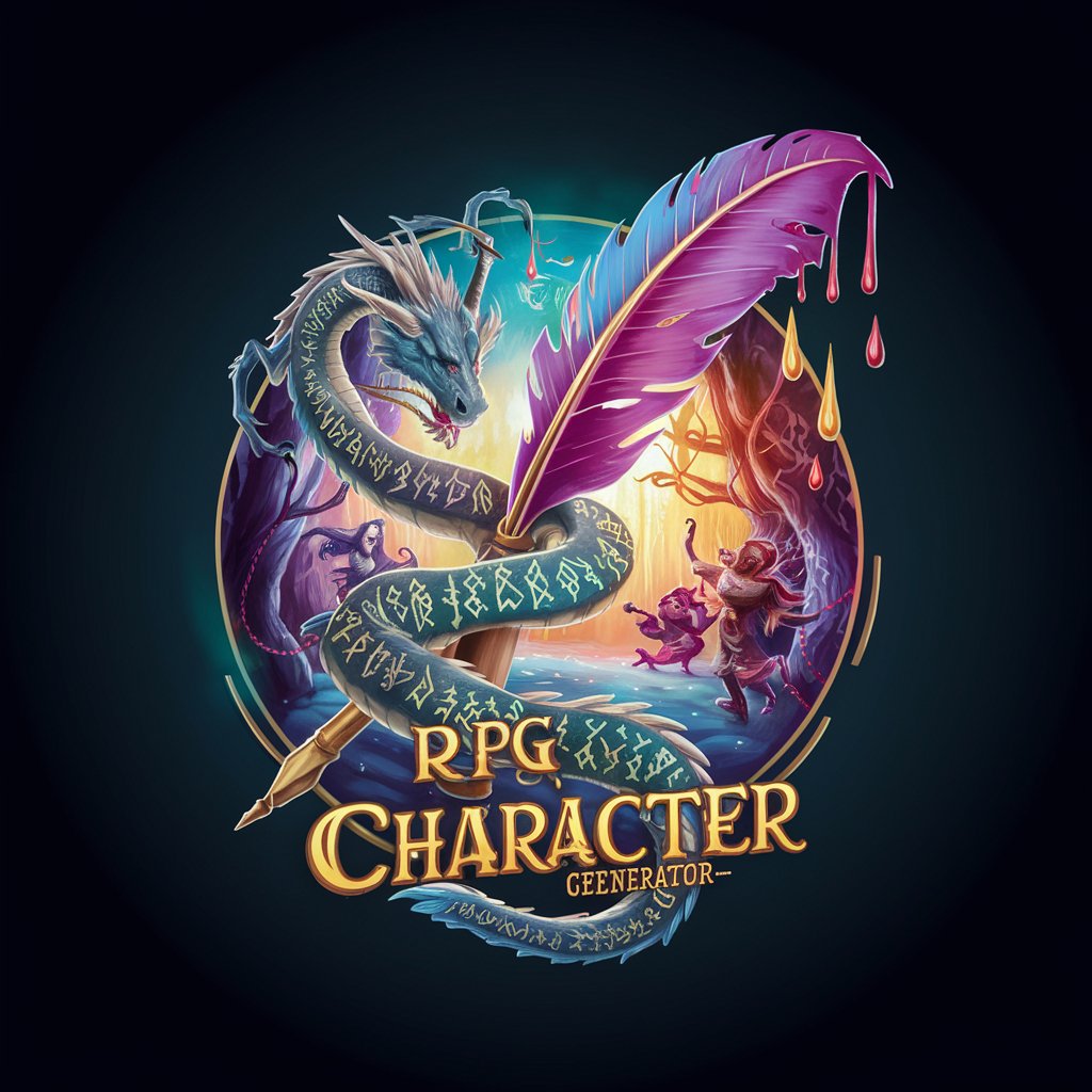 RPG Character Generator in GPT Store