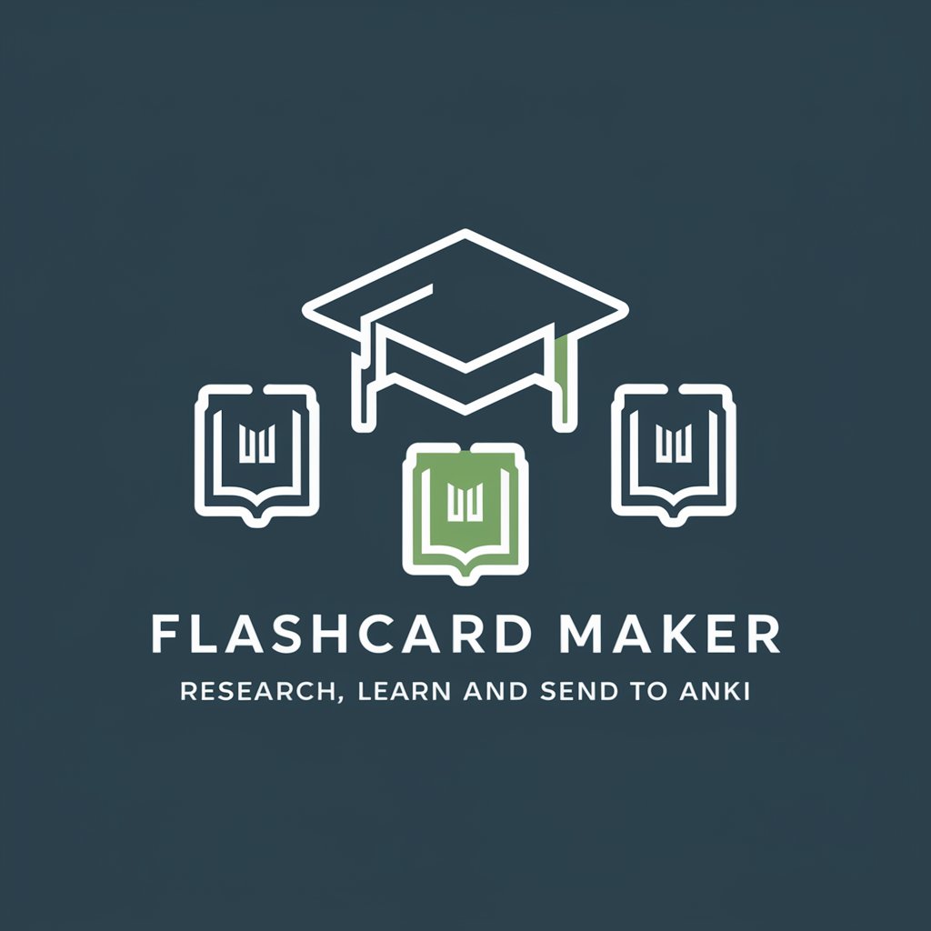 Flashcard Maker, Research, Learn and Send to Anki in GPT Store