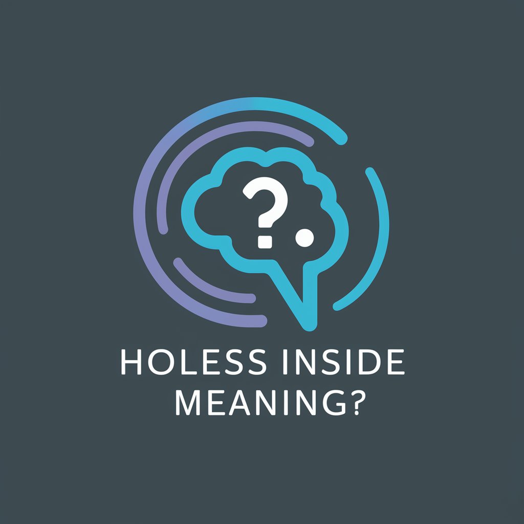 Holes Inside meaning?