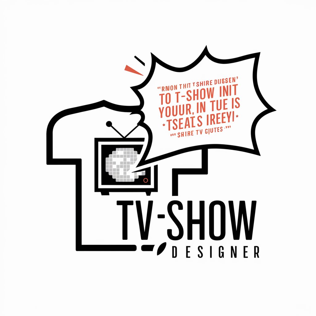 TV Shows Trending T Shirt Designer in GPT Store