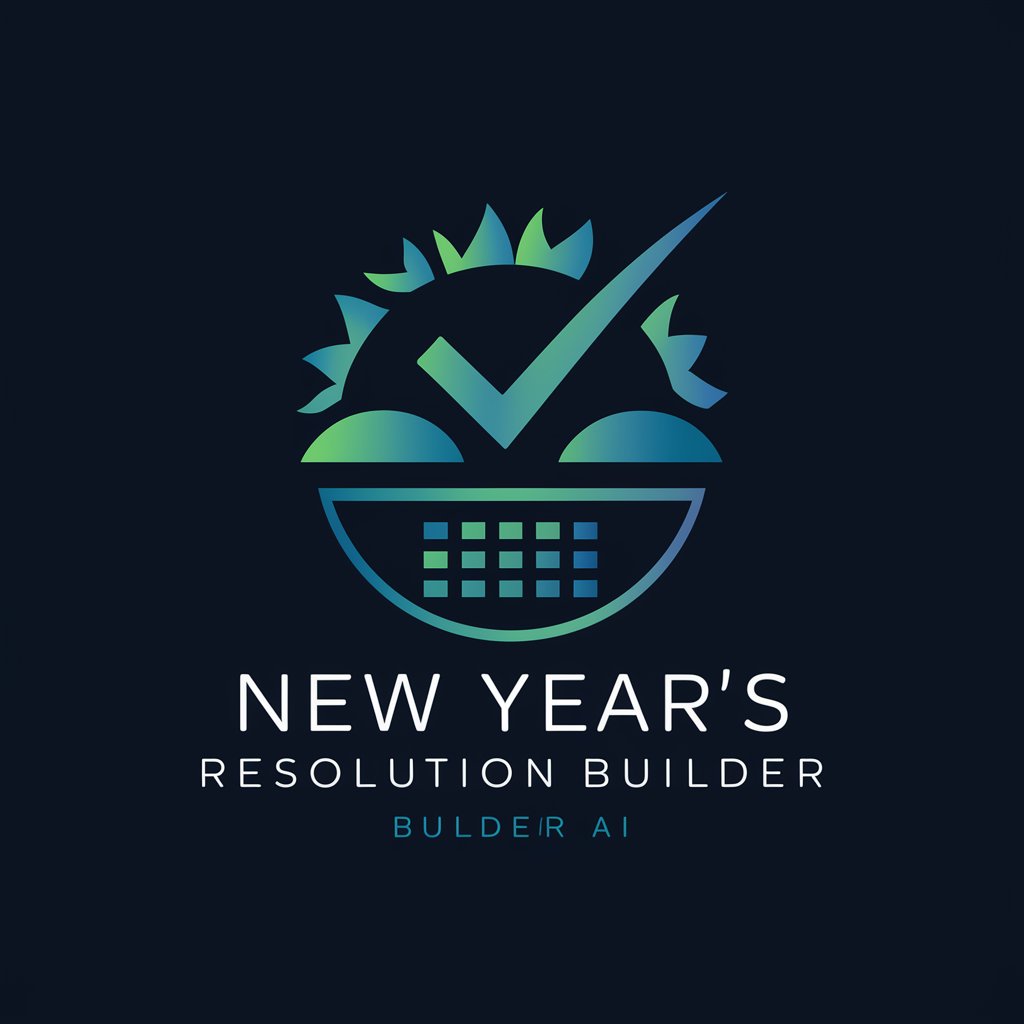 New Years Resolution Builder in GPT Store