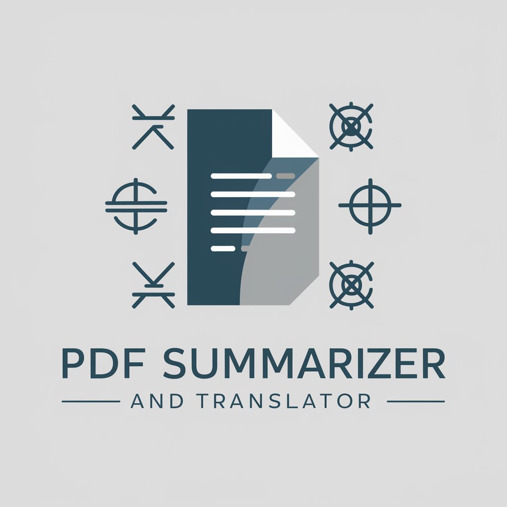 PDF Summarizer and Translator