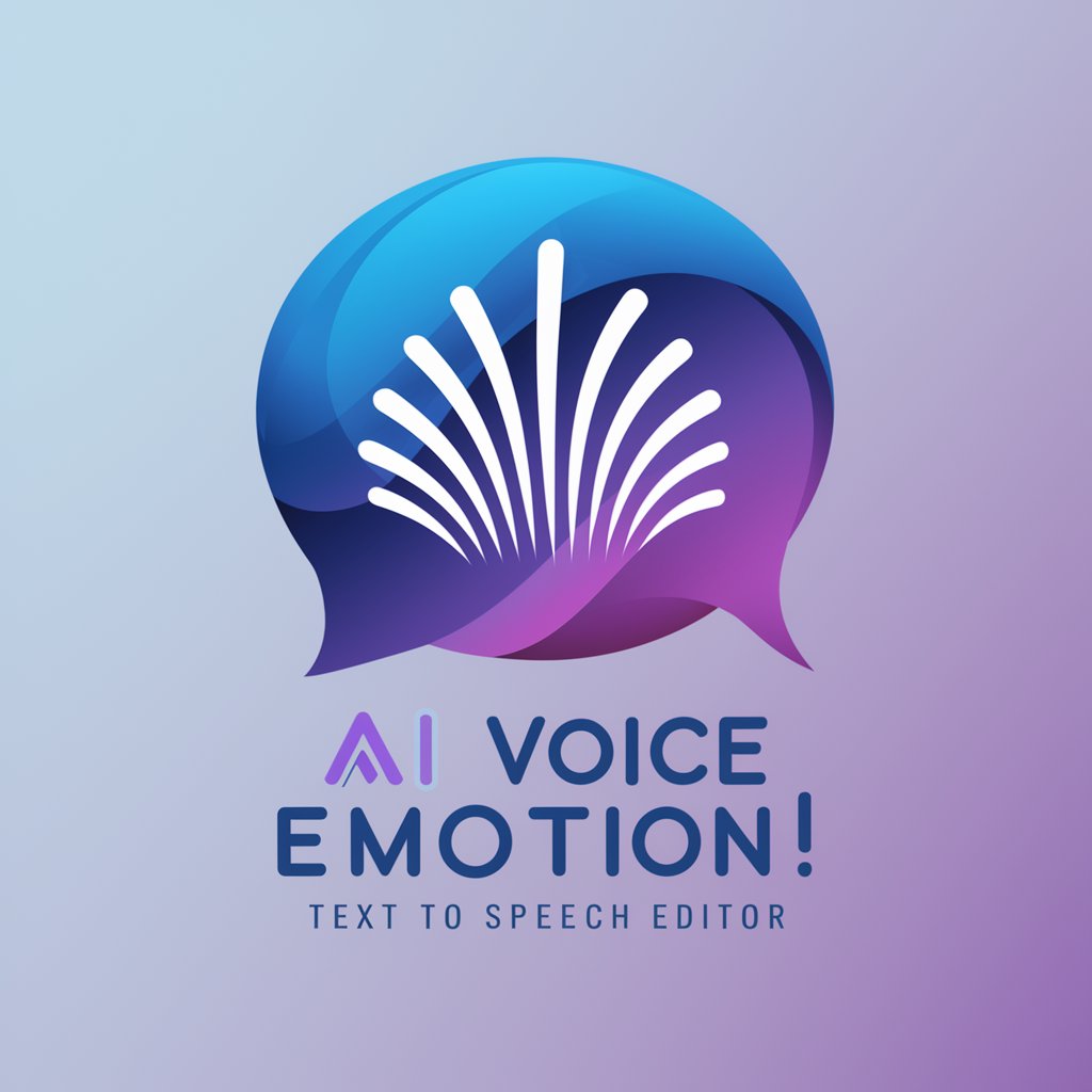 AI Voice Emotions! Text To Speech Editor in GPT Store
