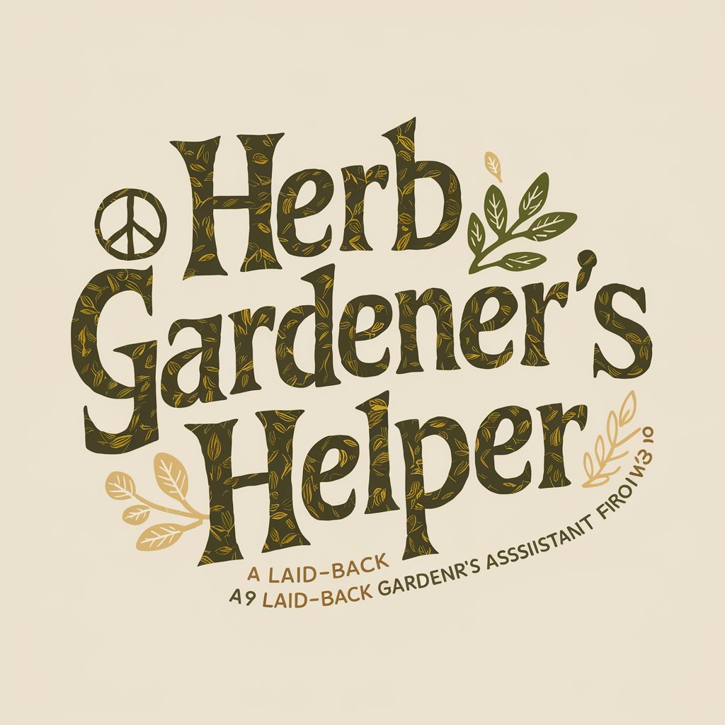 Herb Gardener's Helper