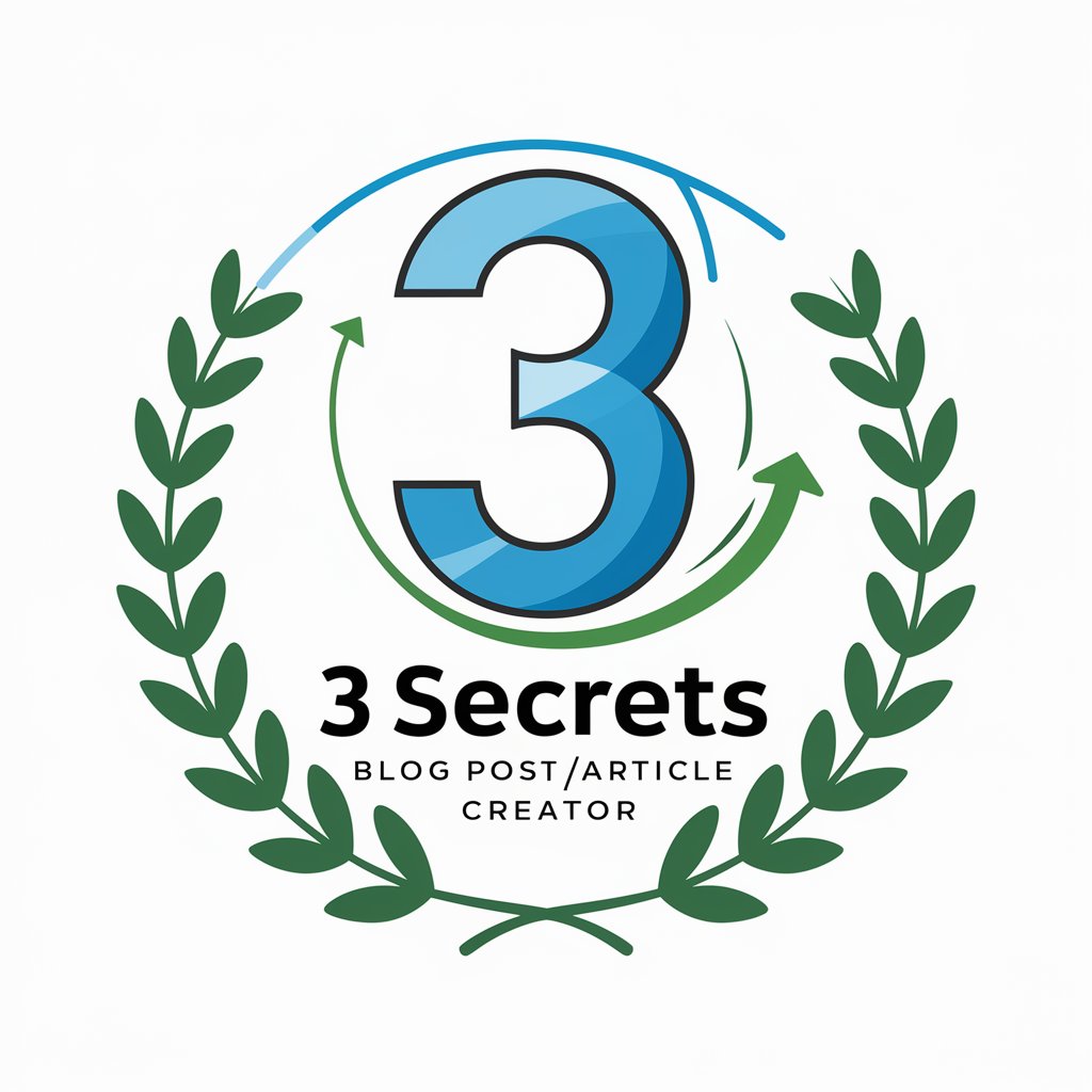 "3 Secrets" Blog Post/Article Creator