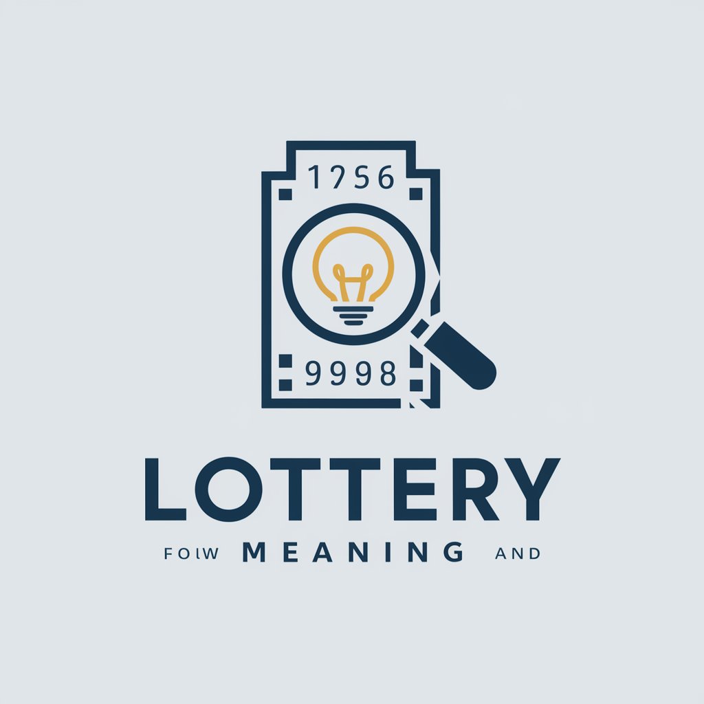 Lottery meaning?