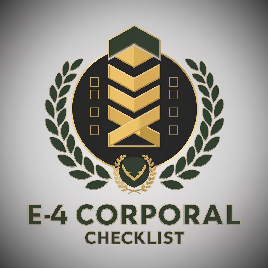 E-4 Corporal Checklist
