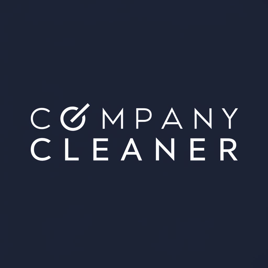 Company Name Cleaner in GPT Store