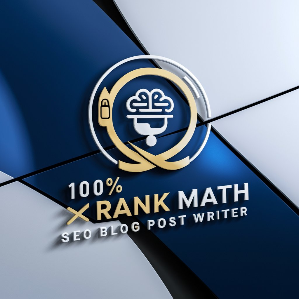 🌐 100% Rank Math SEO Blog Post Writer🌐 in GPT Store