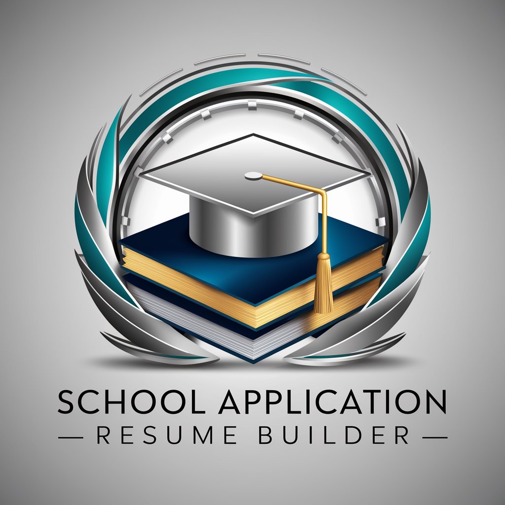 School Application Resume Builder