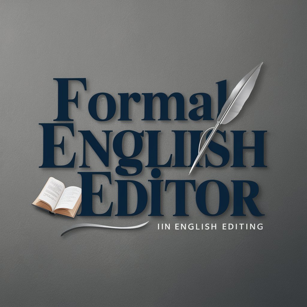 Formal English Editor in GPT Store