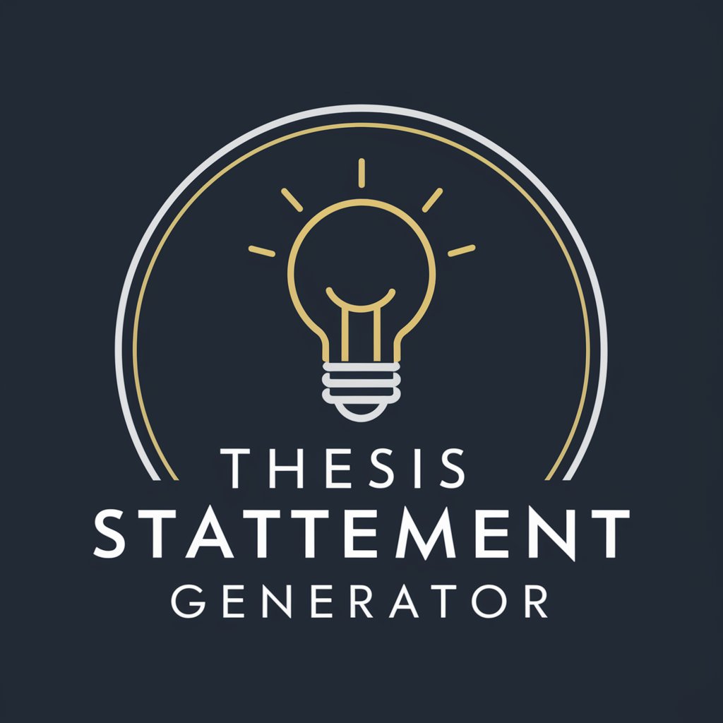 Thesis Statement Generator in GPT Store