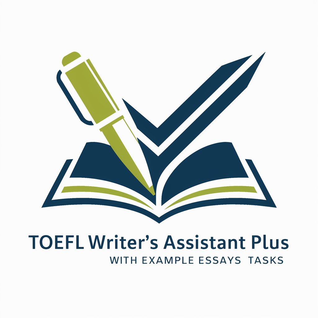 TOEFL Writer's Assistant Plus with Example Essays in GPT Store