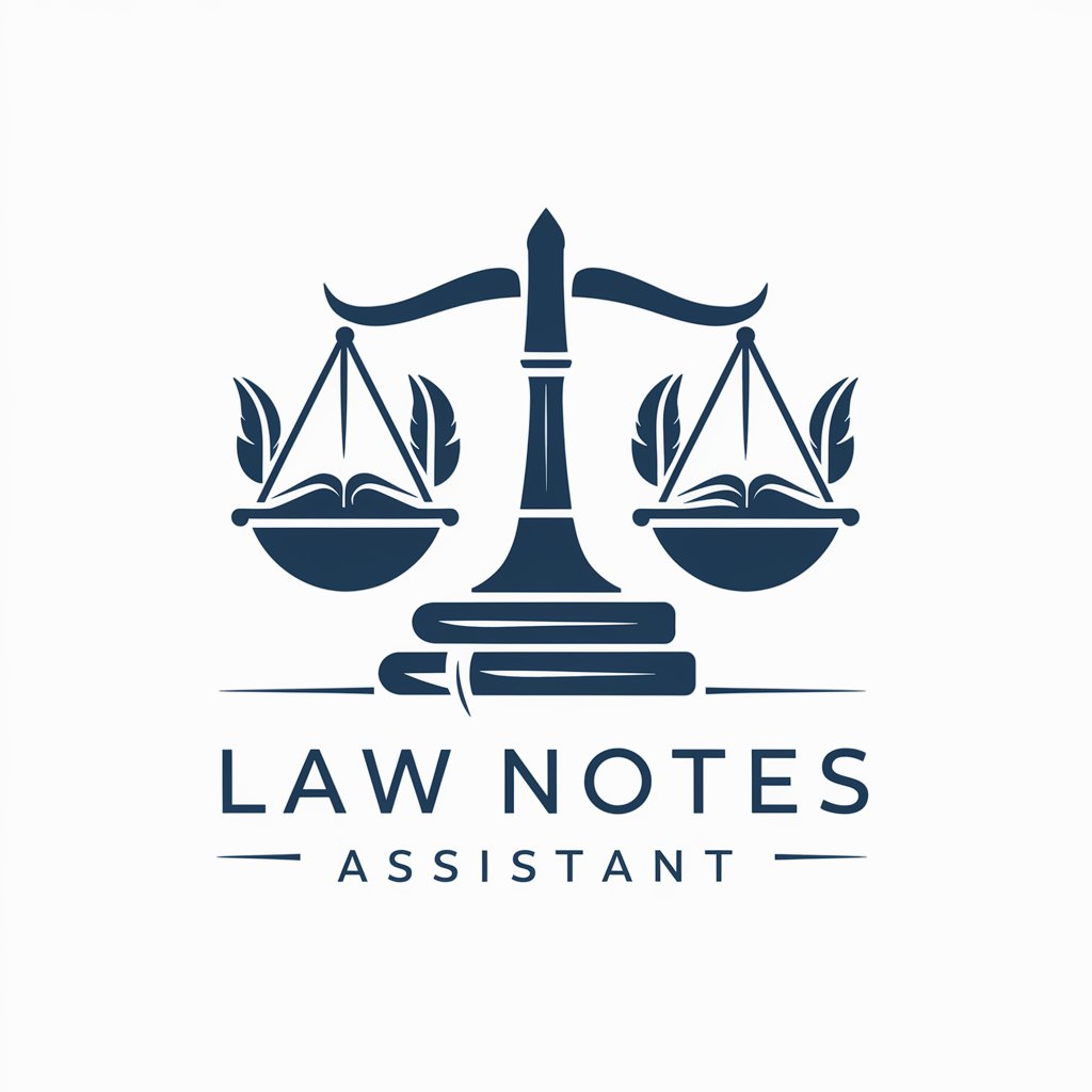 Law Notes Assistant in GPT Store