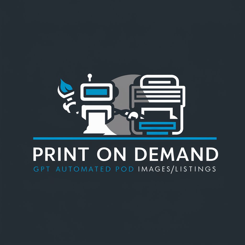 Print ON Demand - Automated POD Image&Listing Gen