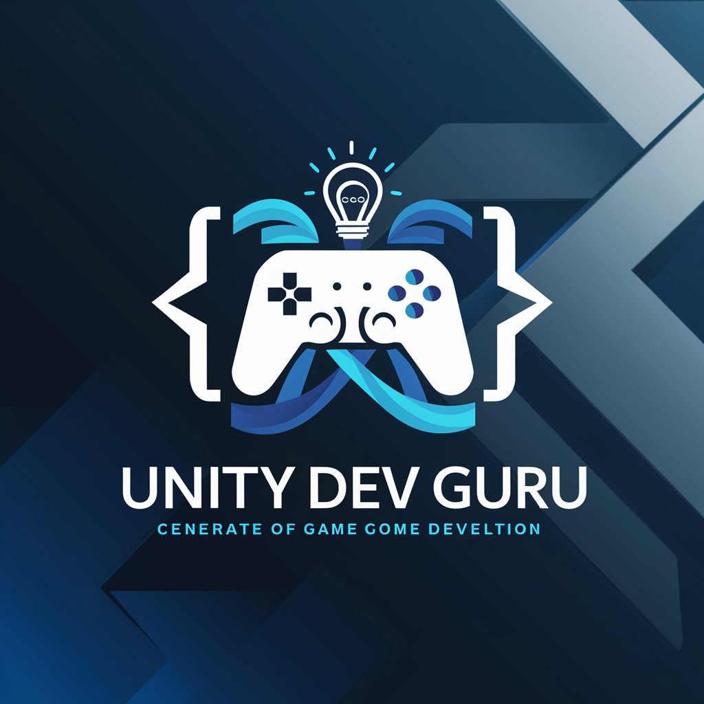 Unity Dev Guru in GPT Store