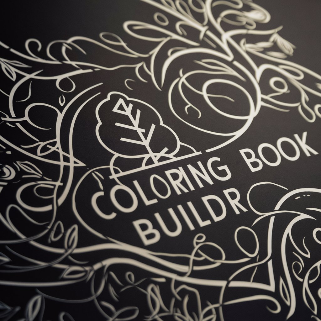 COLORING  BOOK BUILDER in GPT Store