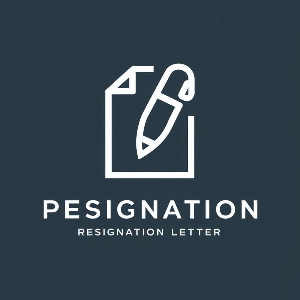 resignation letter template