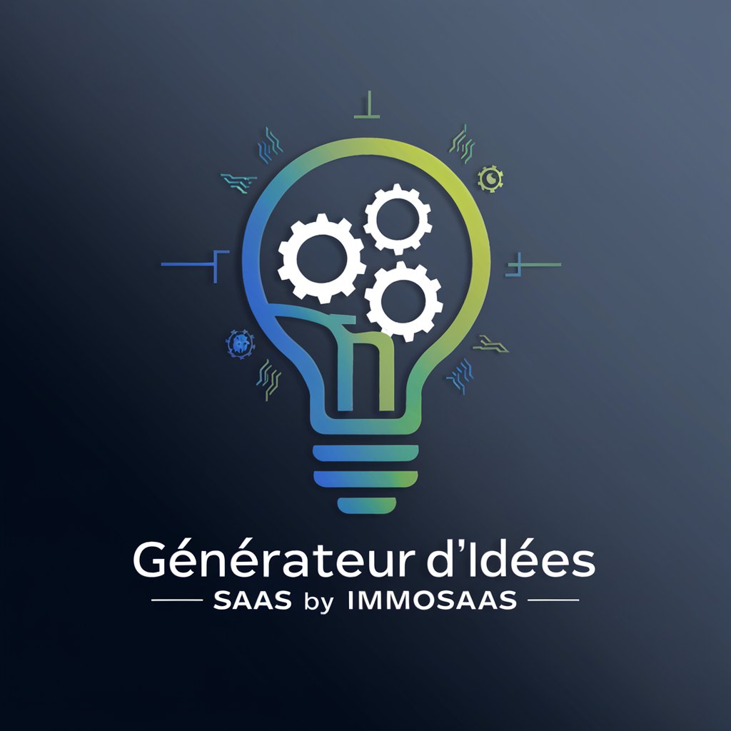 Générateur d'idées SaaS by ImmoSaas in GPT Store