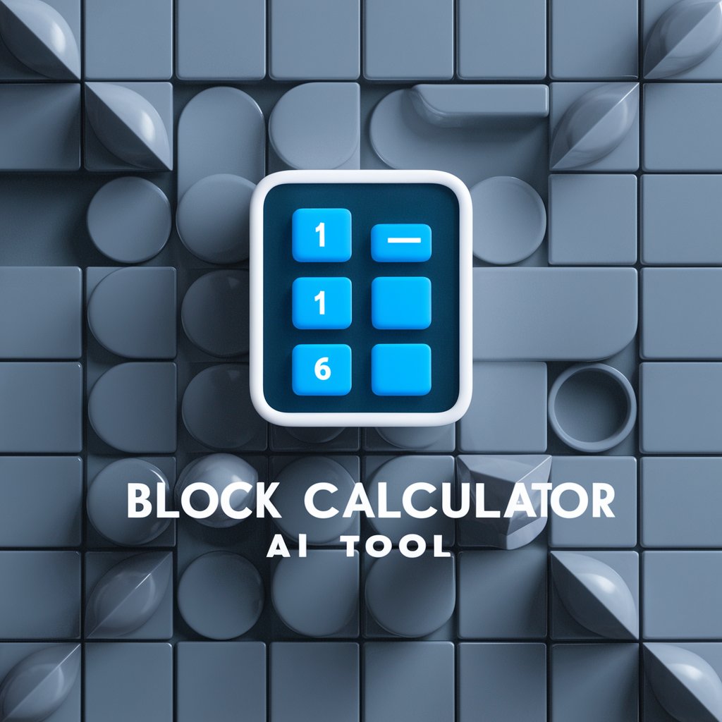 Block Calculator Powered by A.I.