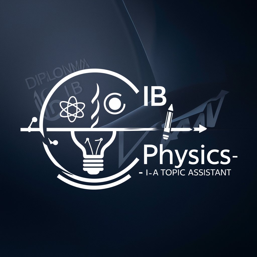 IB Physics - IA Topic Assistant