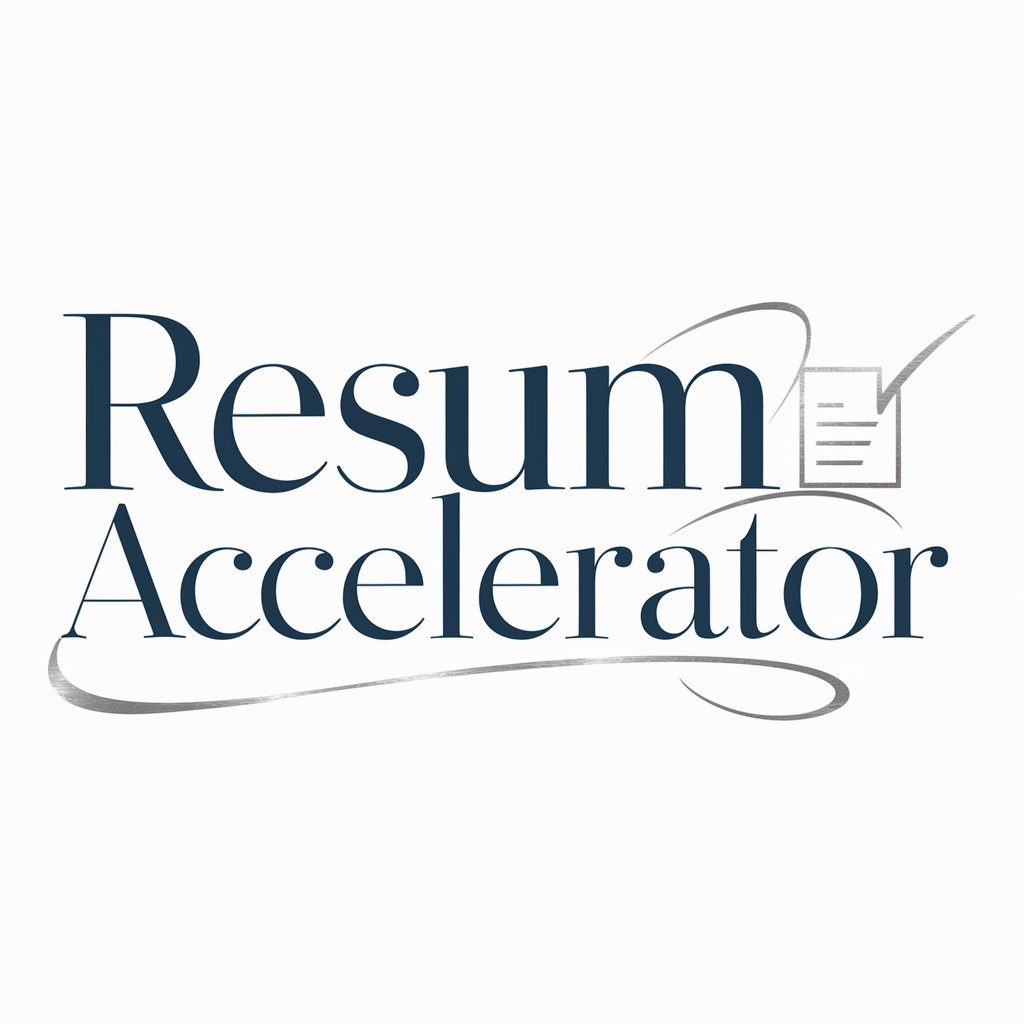 Resume Accelerator in GPT Store