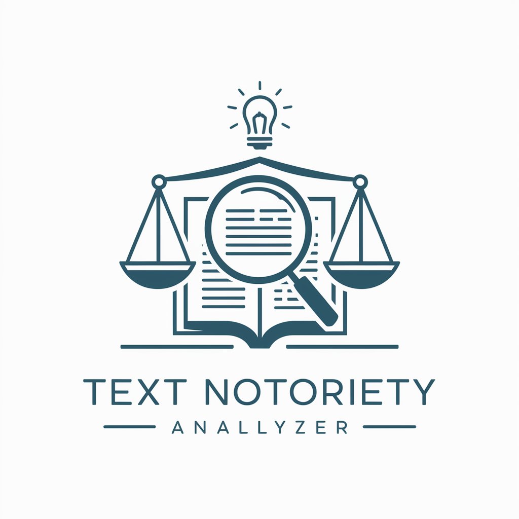 Text Notoriety Analyzer
